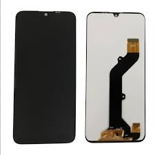 Lcd Display Folder Combo for Itel P36 play Black